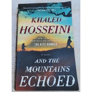 And the Mountains Echoed paperback book